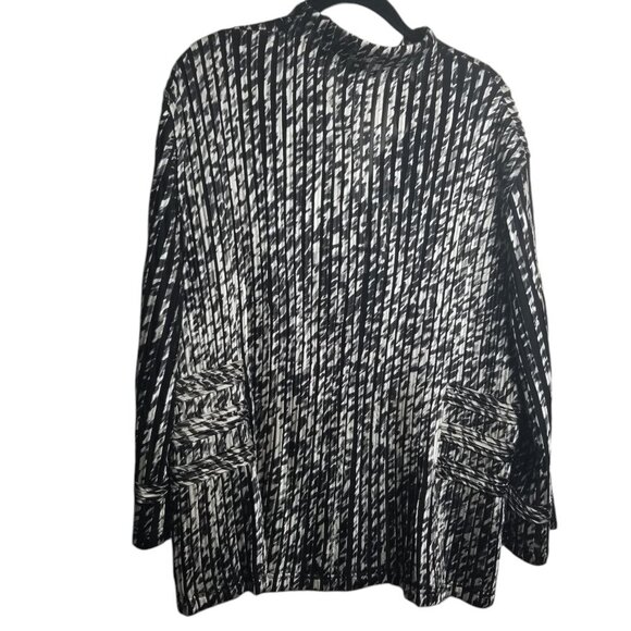 Chicos Venetian Zipper Front Women's Career Office Lightweight Jacket Sz XL - Picture 2 of 6